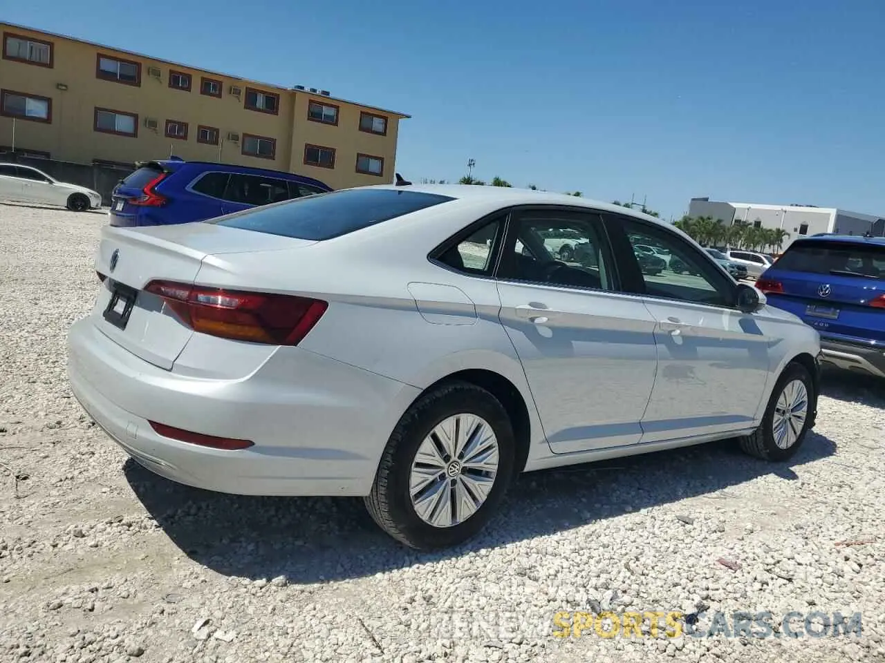 3 Photograph of a damaged car 3VWC57BU1KM137632 VOLKSWAGEN JETTA 2019