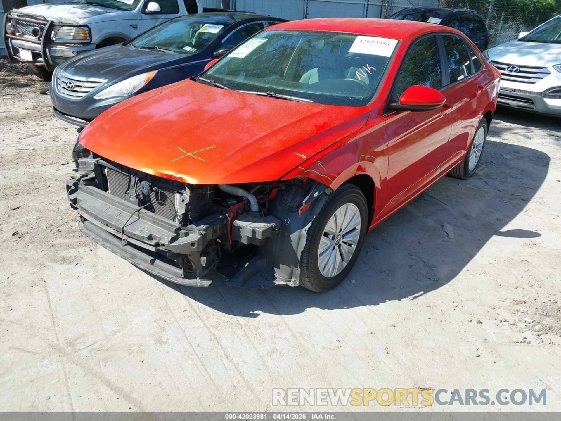 2 Photograph of a damaged car 3VWC57BU1KM152437 VOLKSWAGEN JETTA 2019