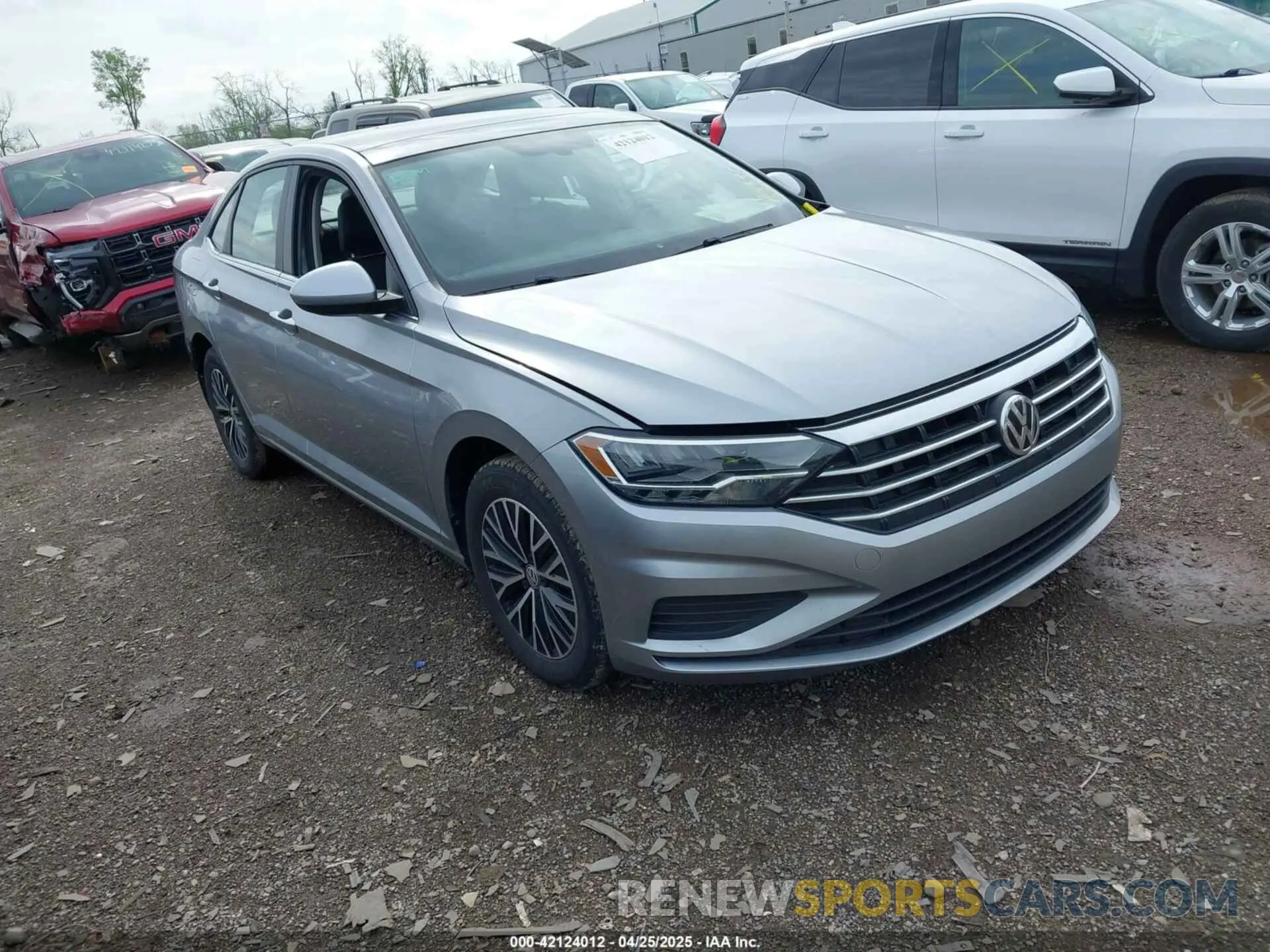 1 Photograph of a damaged car 3VWC57BU1KM169304 VOLKSWAGEN JETTA 2019
