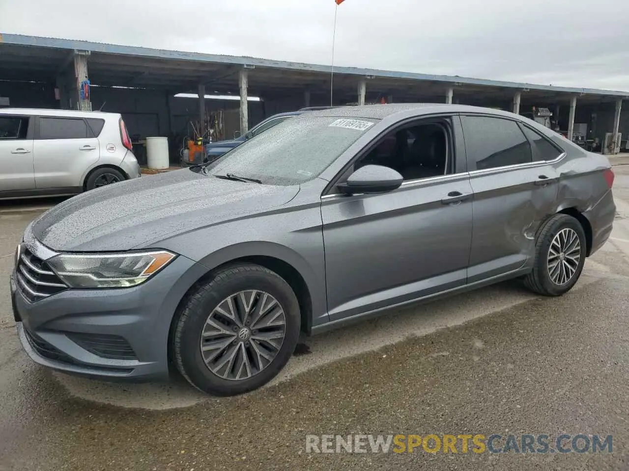 1 Photograph of a damaged car 3VWC57BU1KM224804 VOLKSWAGEN JETTA 2019