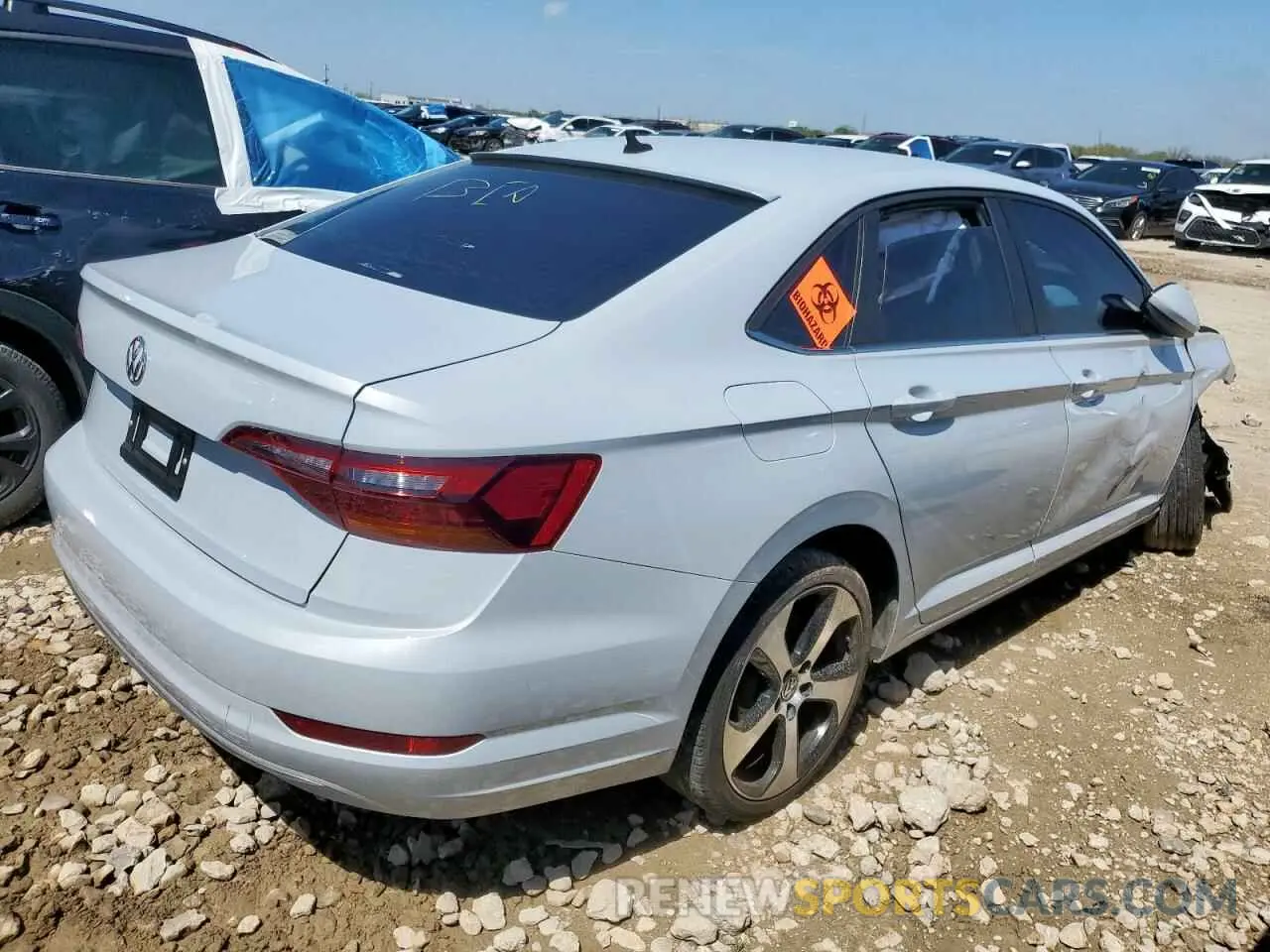 3 Фотография поврежденного автомобиля 3VWC57BU2KM077974 VOLKSWAGEN JETTA 2019