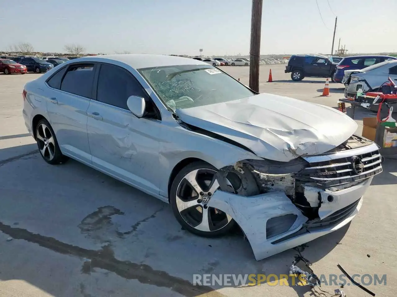 4 Фотография поврежденного автомобиля 3VWC57BU2KM077974 VOLKSWAGEN JETTA 2019