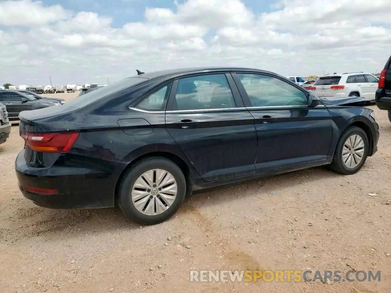 3 Photograph of a damaged car 3VWC57BU2KM092605 VOLKSWAGEN JETTA 2019
