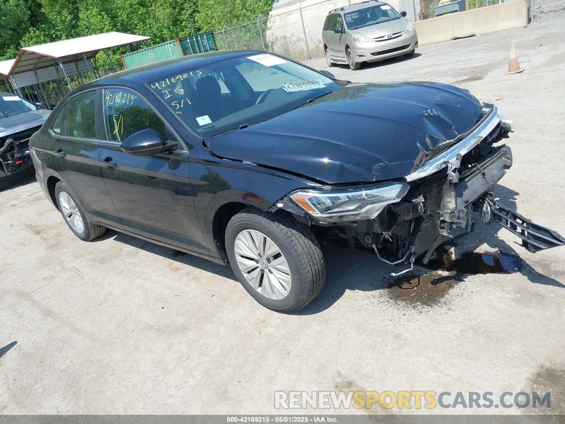 1 Photograph of a damaged car 3VWC57BU2KM163253 VOLKSWAGEN JETTA 2019