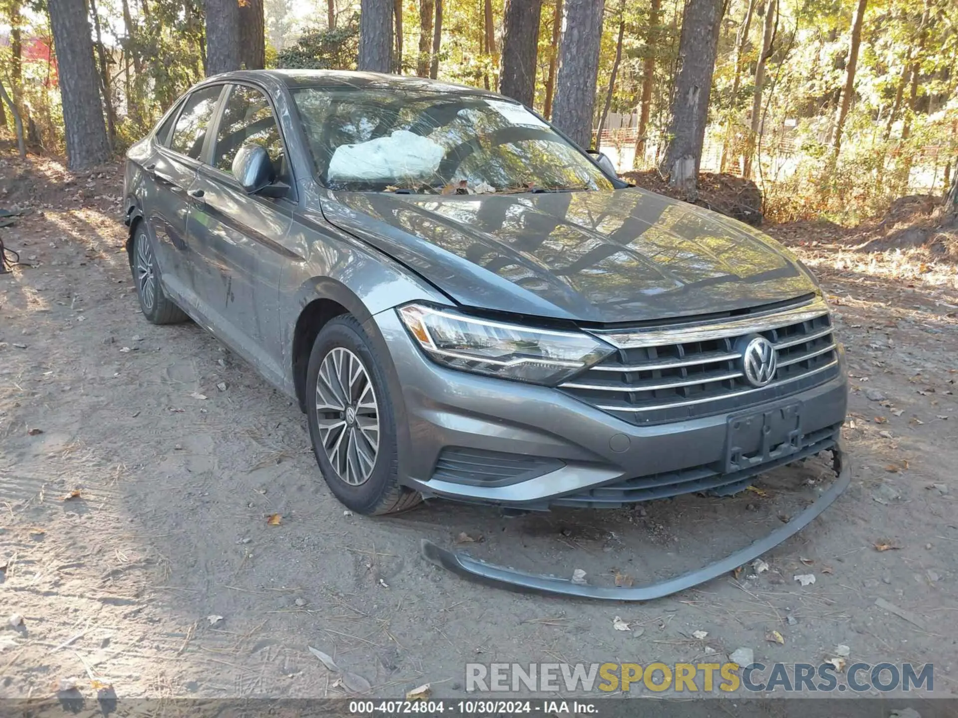 1 Photograph of a damaged car 3VWC57BU2KM203704 VOLKSWAGEN JETTA 2019