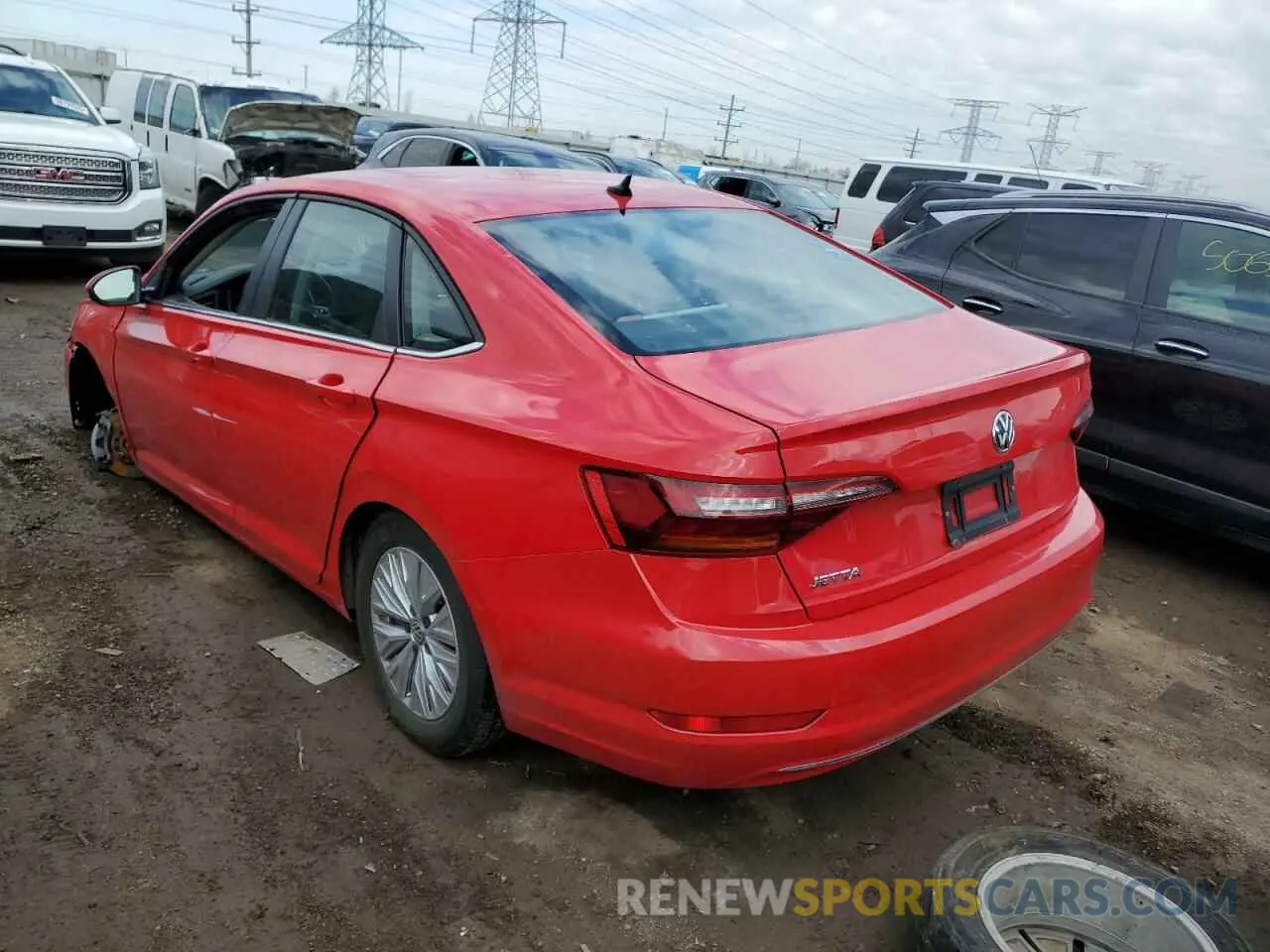 2 Фотография поврежденного автомобиля 3VWC57BU2KM236458 VOLKSWAGEN JETTA 2019
