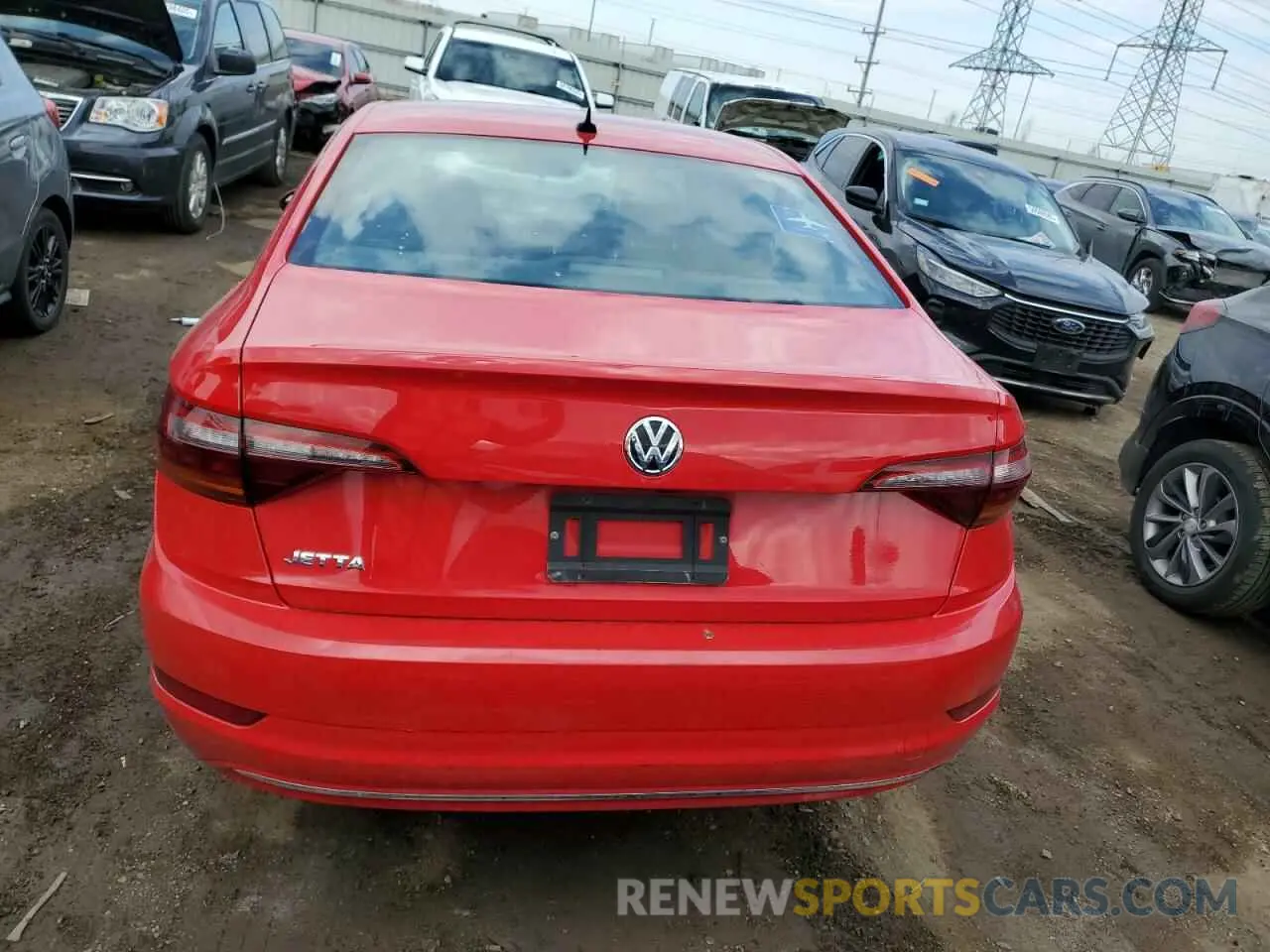 6 Фотография поврежденного автомобиля 3VWC57BU2KM236458 VOLKSWAGEN JETTA 2019