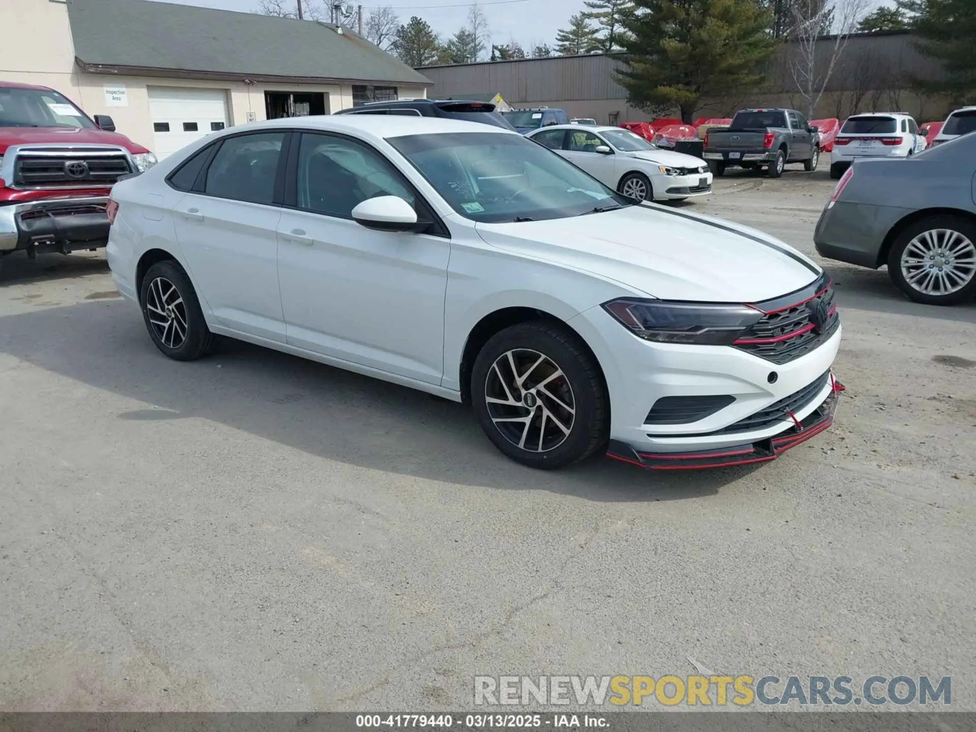 1 Photograph of a damaged car 3VWC57BU2KM236671 VOLKSWAGEN JETTA 2019