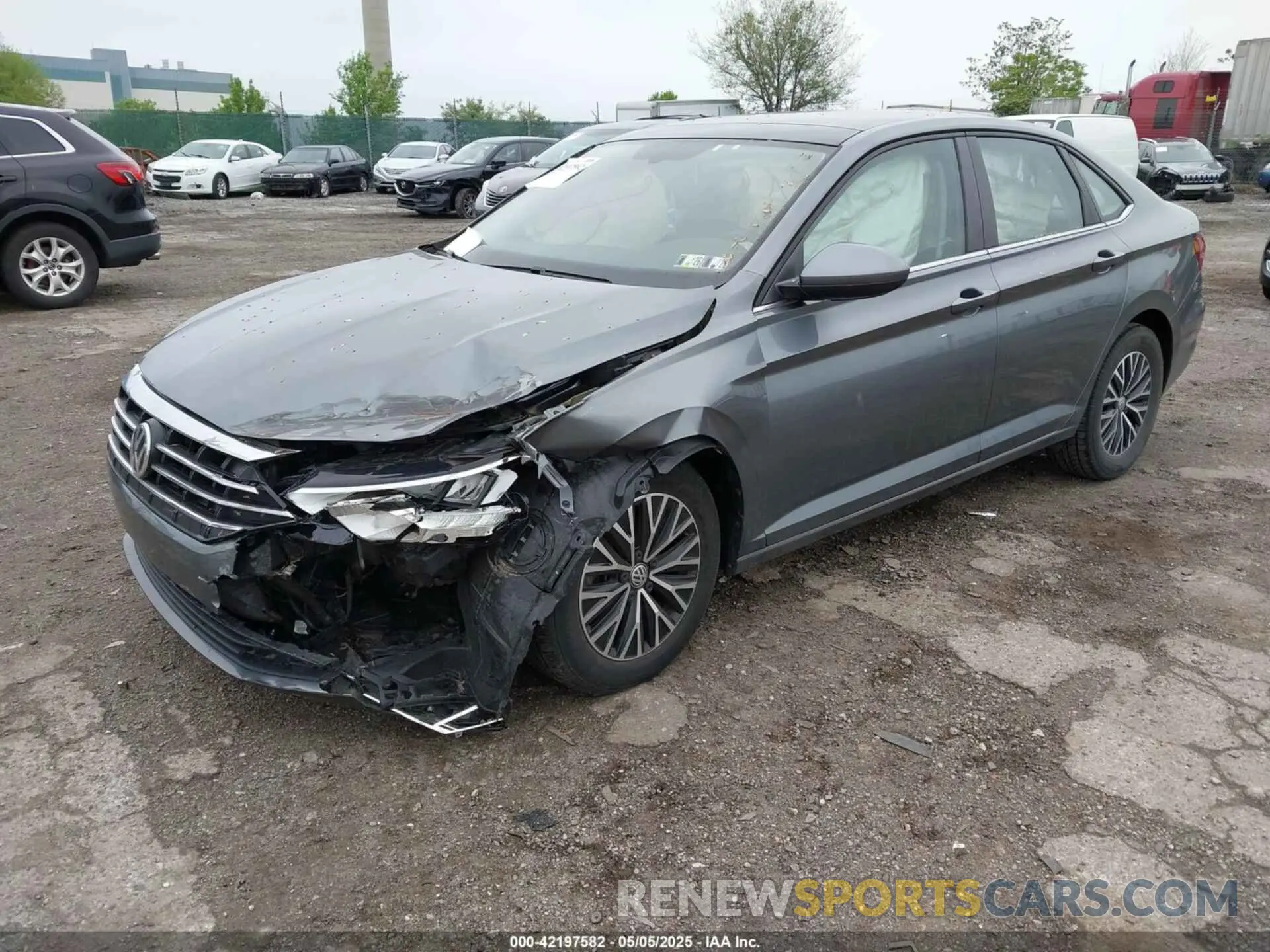 2 Photograph of a damaged car 3VWC57BU2KM253129 VOLKSWAGEN JETTA 2019