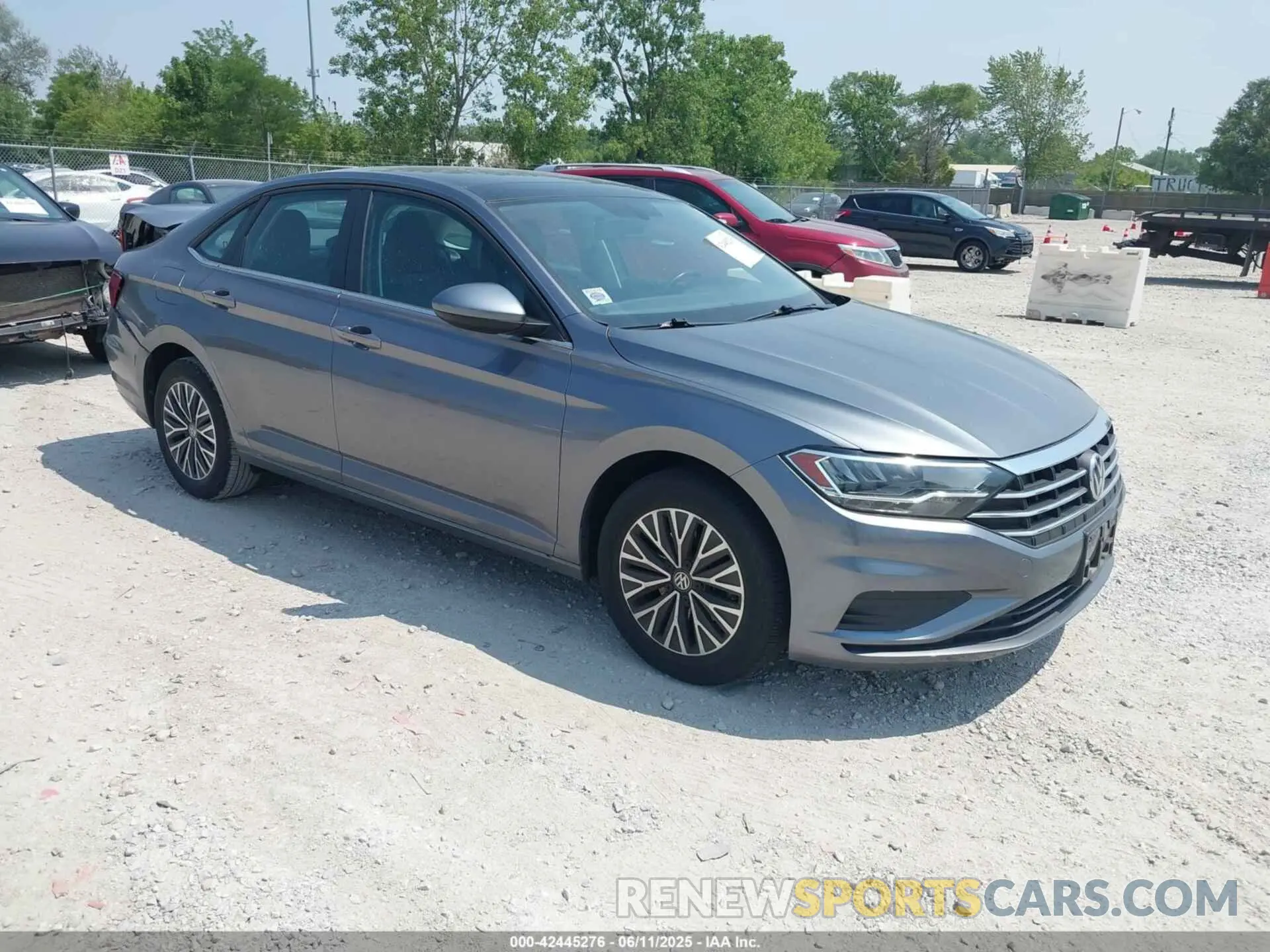 1 Photograph of a damaged car 3VWC57BU3KM007089 VOLKSWAGEN JETTA 2019