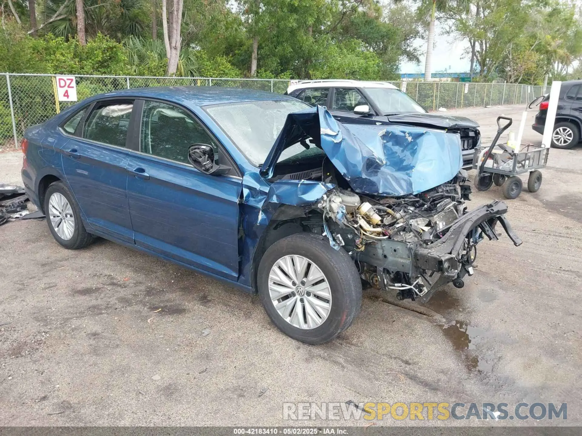 1 Photograph of a damaged car 3VWC57BU3KM166906 VOLKSWAGEN JETTA 2019