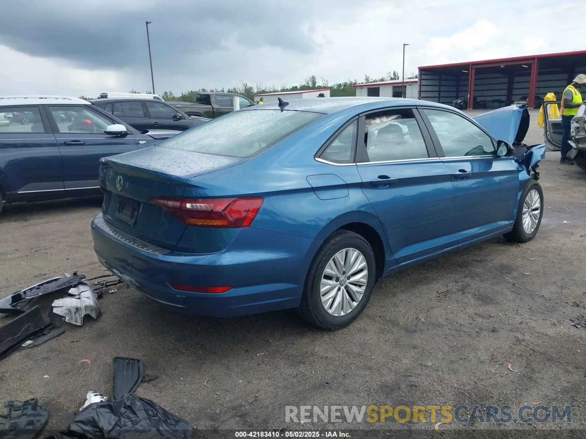 4 Photograph of a damaged car 3VWC57BU3KM166906 VOLKSWAGEN JETTA 2019