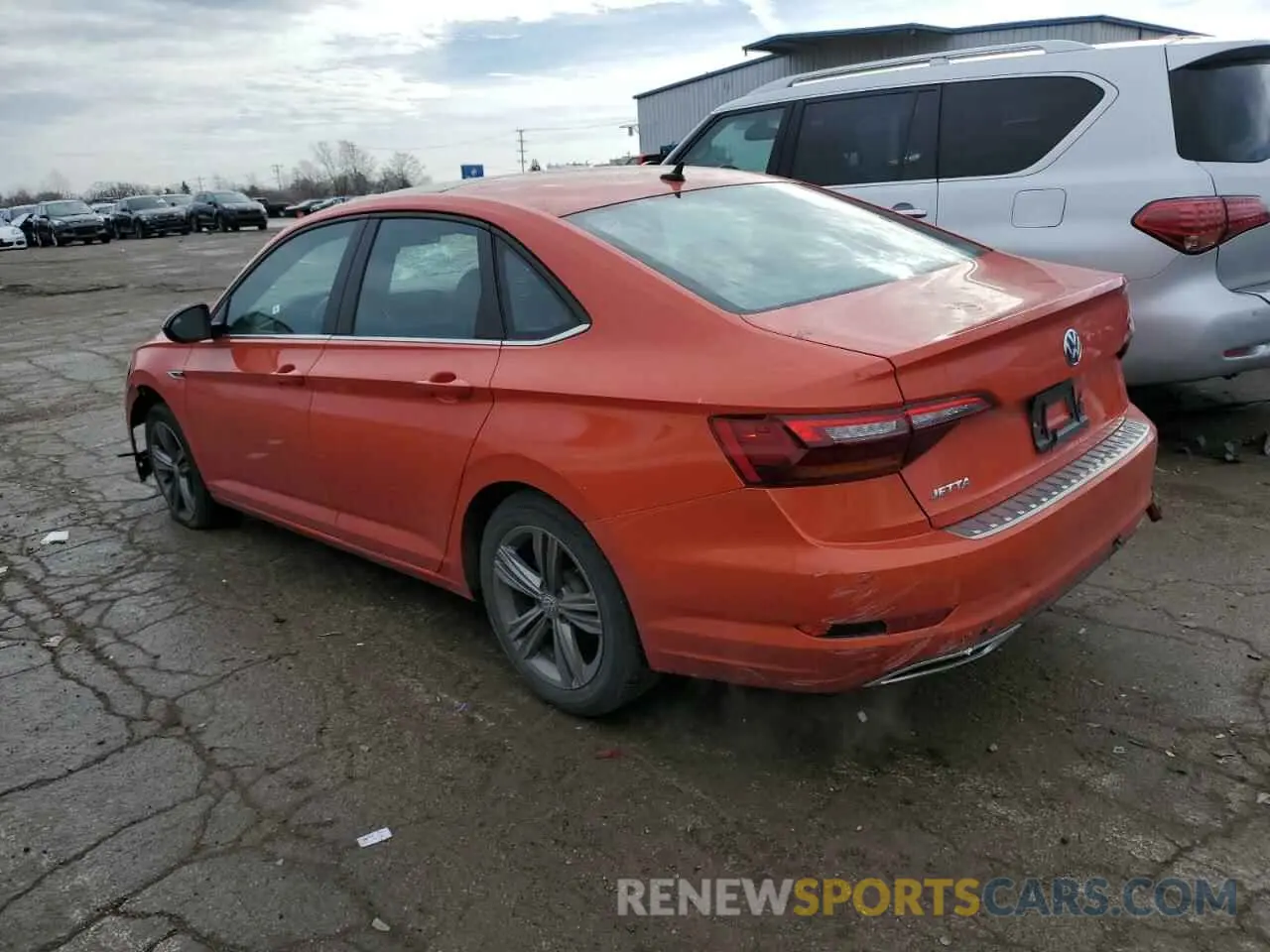 2 Photograph of a damaged car 3VWC57BU3KM166940 VOLKSWAGEN JETTA 2019