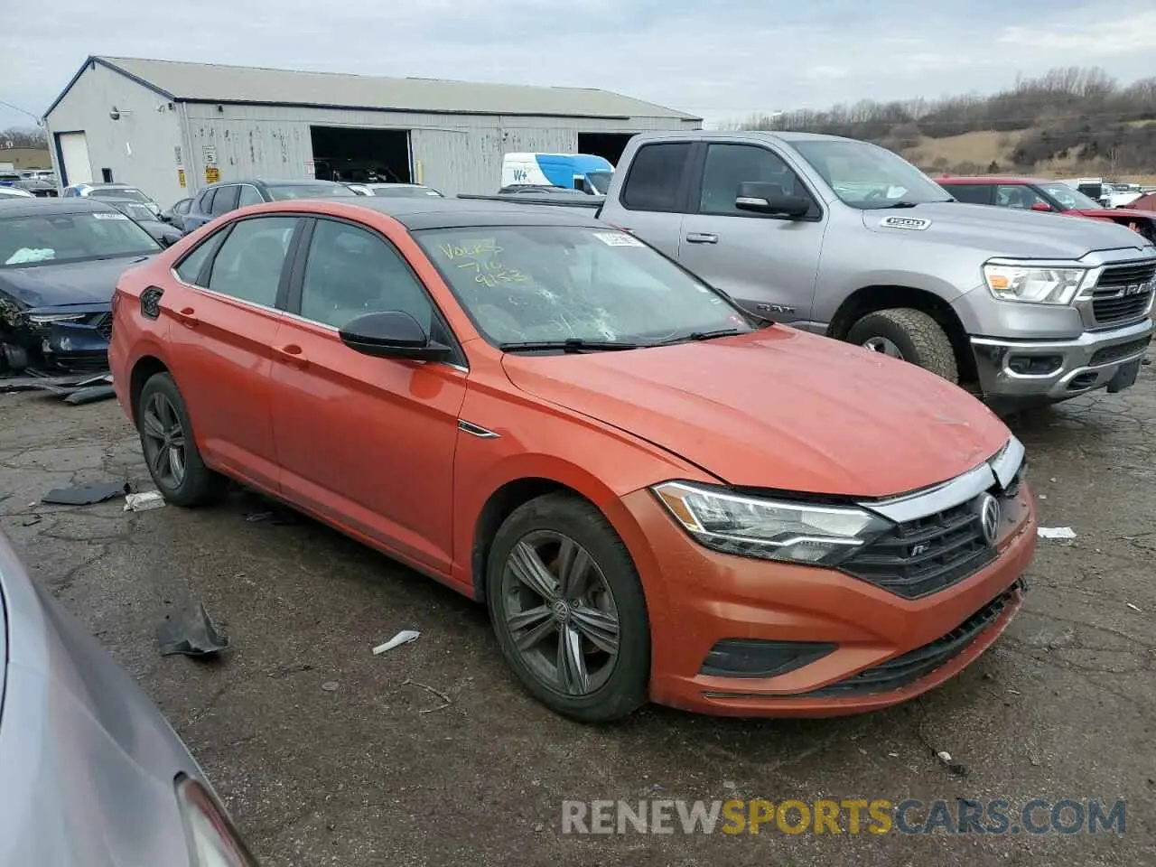 4 Photograph of a damaged car 3VWC57BU3KM166940 VOLKSWAGEN JETTA 2019