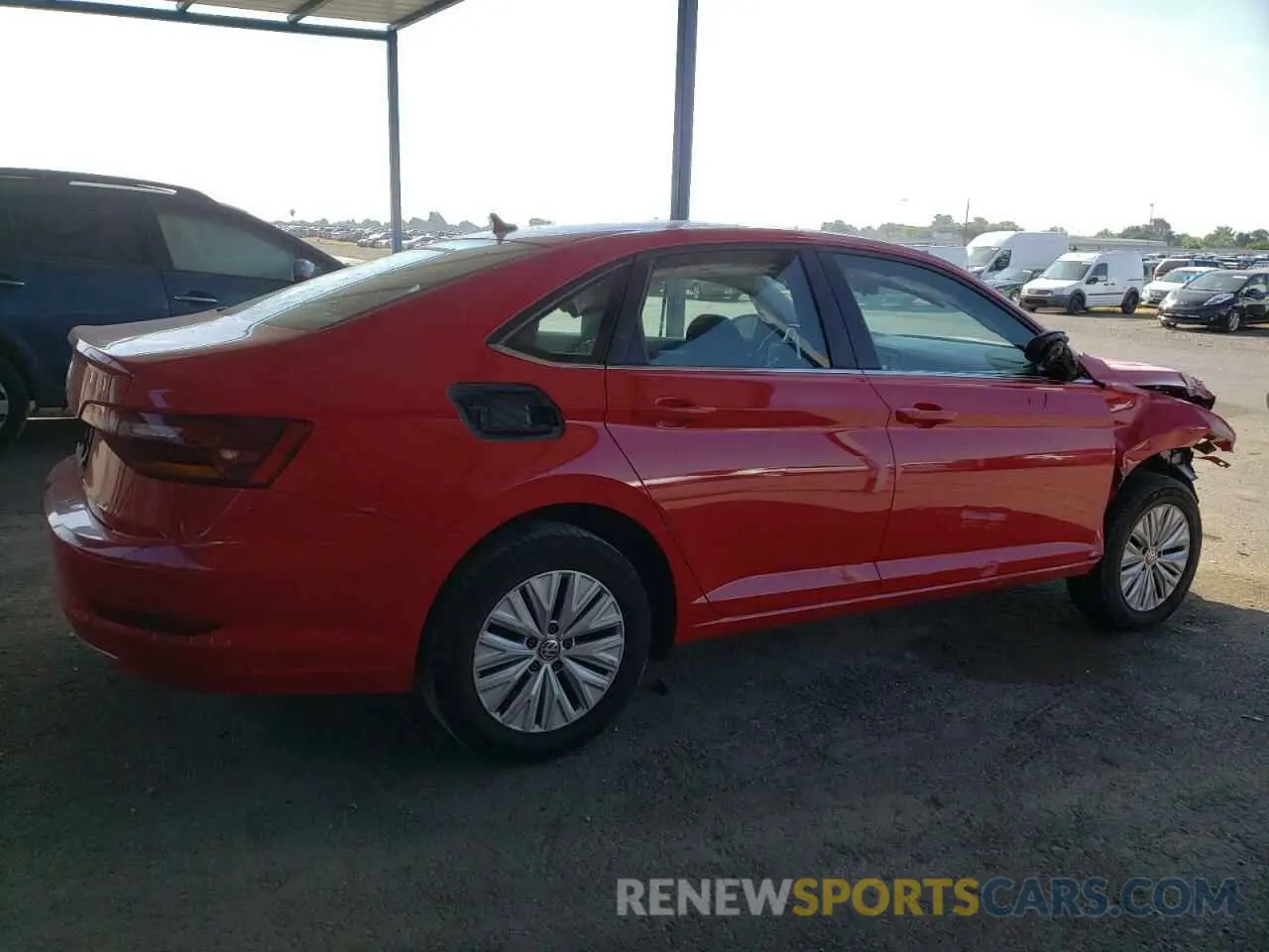 3 Фотография поврежденного автомобиля 3VWC57BU3KM186654 VOLKSWAGEN JETTA 2019