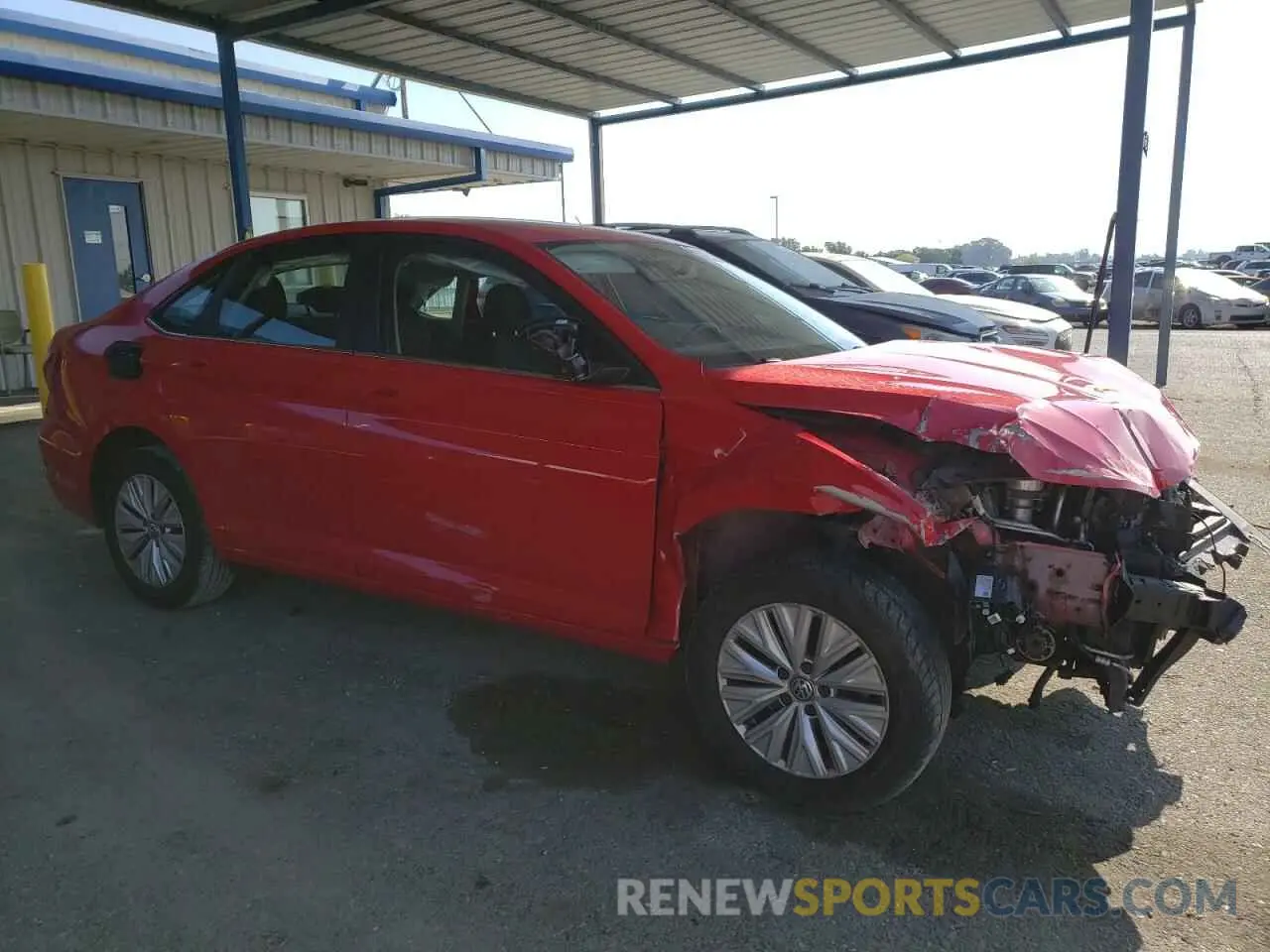 4 Фотография поврежденного автомобиля 3VWC57BU3KM186654 VOLKSWAGEN JETTA 2019