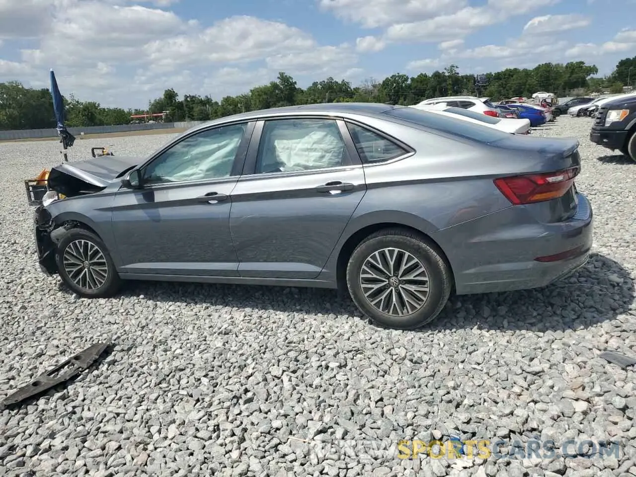 2 Photograph of a damaged car 3VWC57BU3KM229261 VOLKSWAGEN JETTA 2019