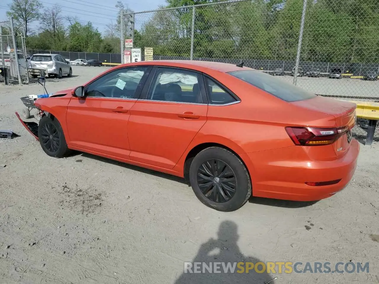 2 Photograph of a damaged car 3VWC57BU4KM055877 VOLKSWAGEN JETTA 2019