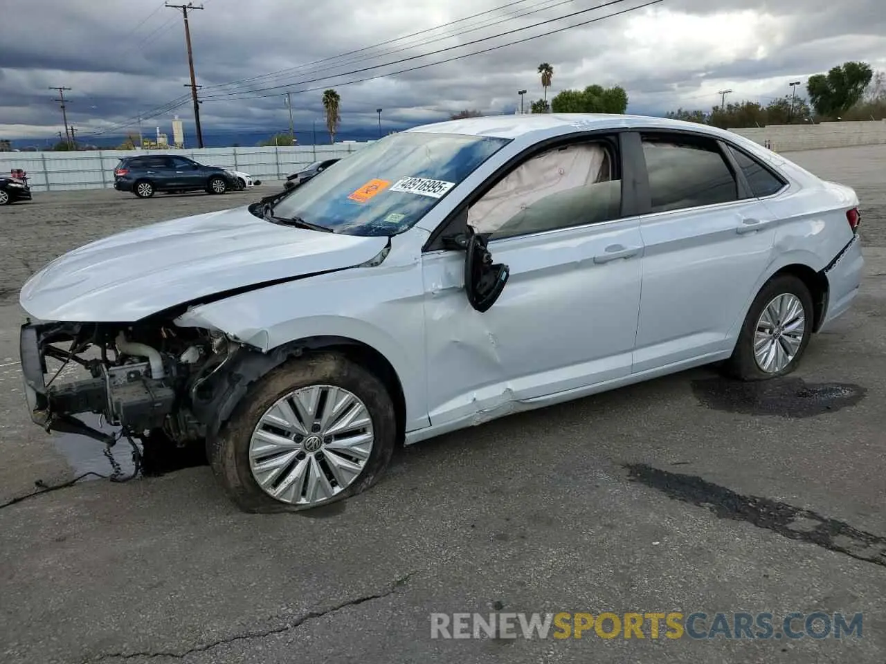 1 Photograph of a damaged car 3VWC57BU4KM058813 VOLKSWAGEN JETTA 2019