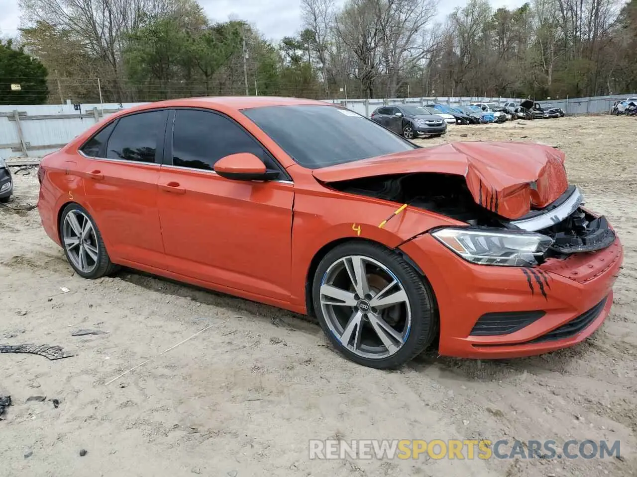 4 Photograph of a damaged car 3VWC57BU4KM071996 VOLKSWAGEN JETTA 2019