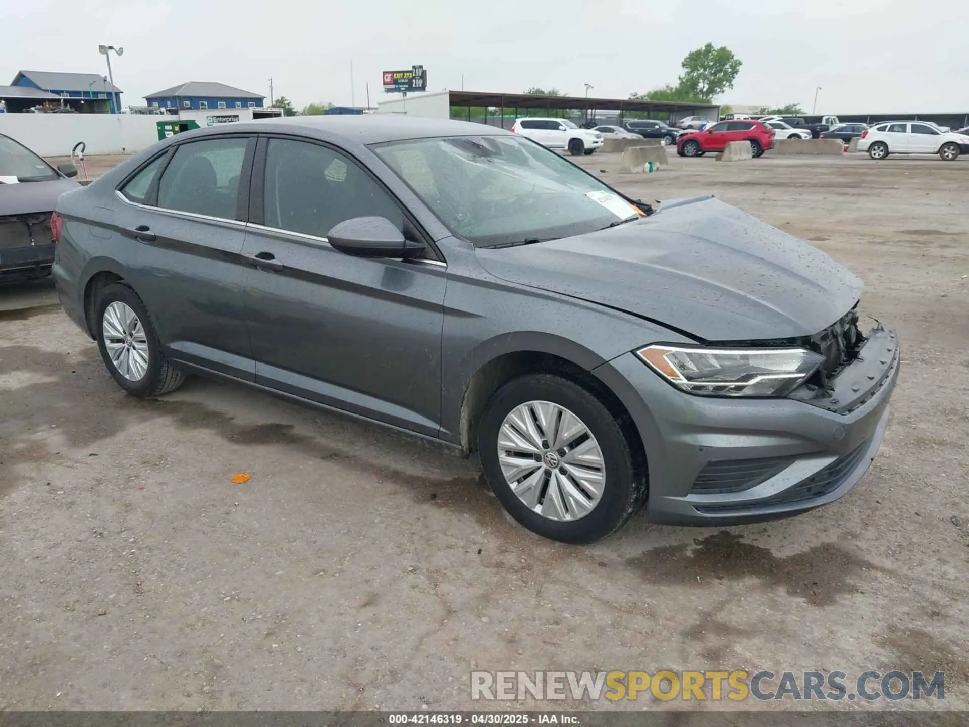 1 Фотография поврежденного автомобиля 3VWC57BU4KM091455 VOLKSWAGEN JETTA 2019