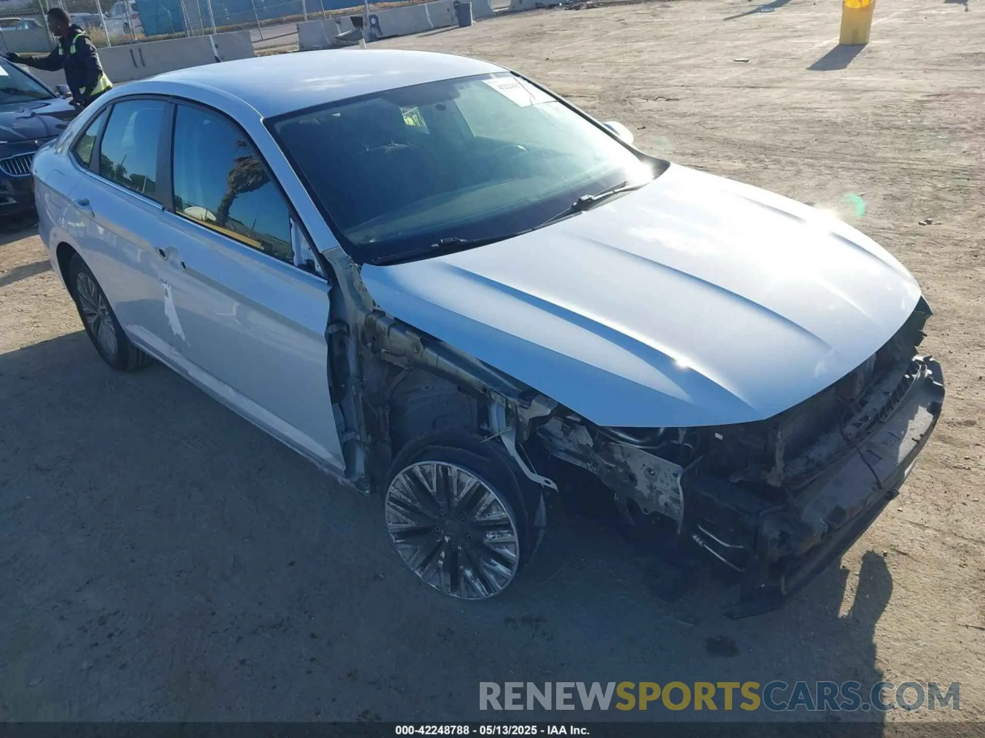 1 Photograph of a damaged car 3VWC57BU4KM129413 VOLKSWAGEN JETTA 2019