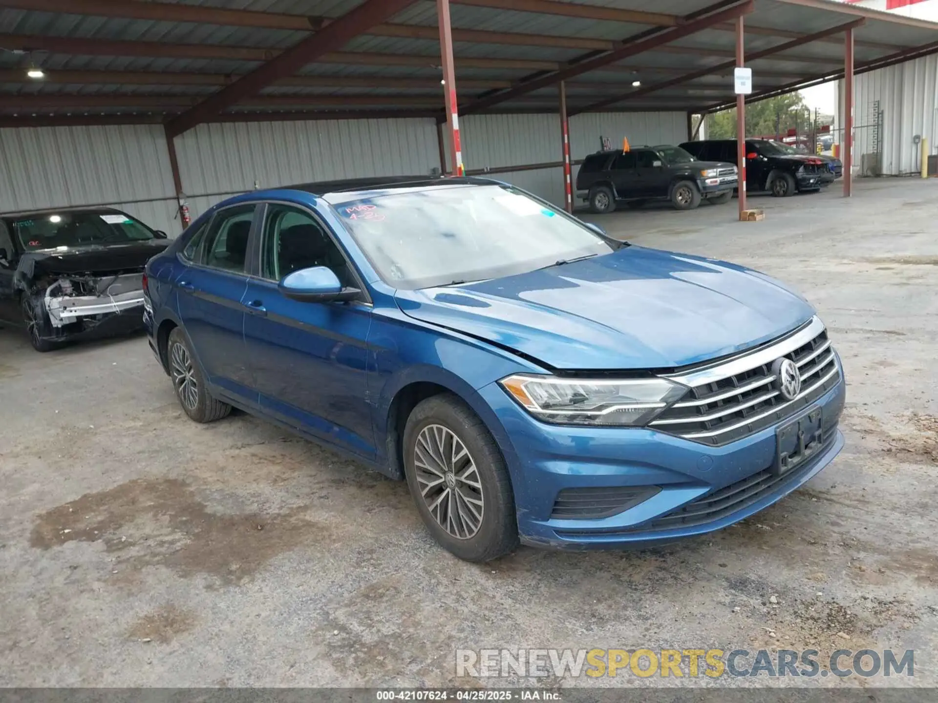 1 Фотография поврежденного автомобиля 3VWC57BU4KM182337 VOLKSWAGEN JETTA 2019