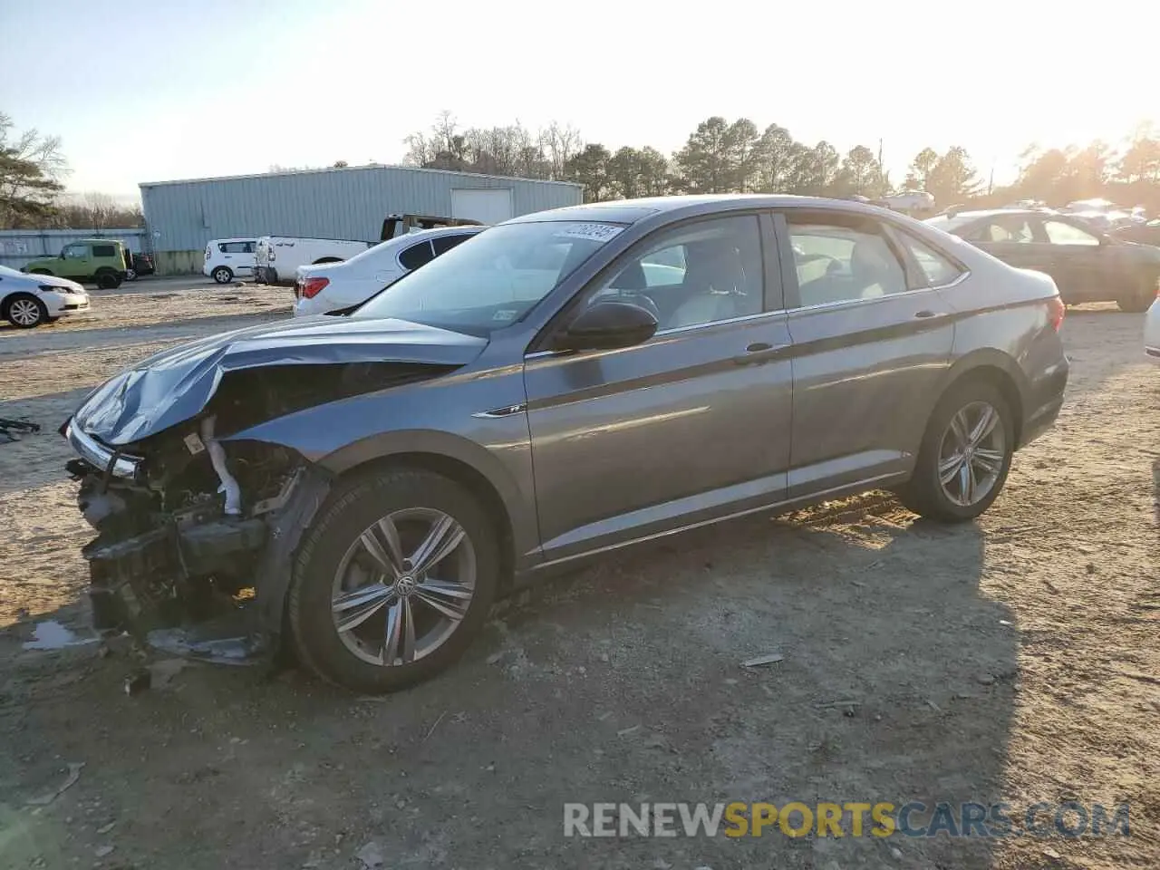 1 Photograph of a damaged car 3VWC57BU4KM236381 VOLKSWAGEN JETTA 2019