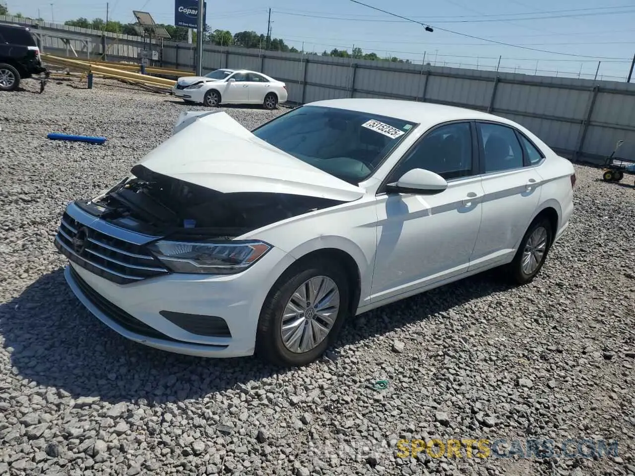 1 Photograph of a damaged car 3VWC57BU5KM111602 VOLKSWAGEN JETTA 2019
