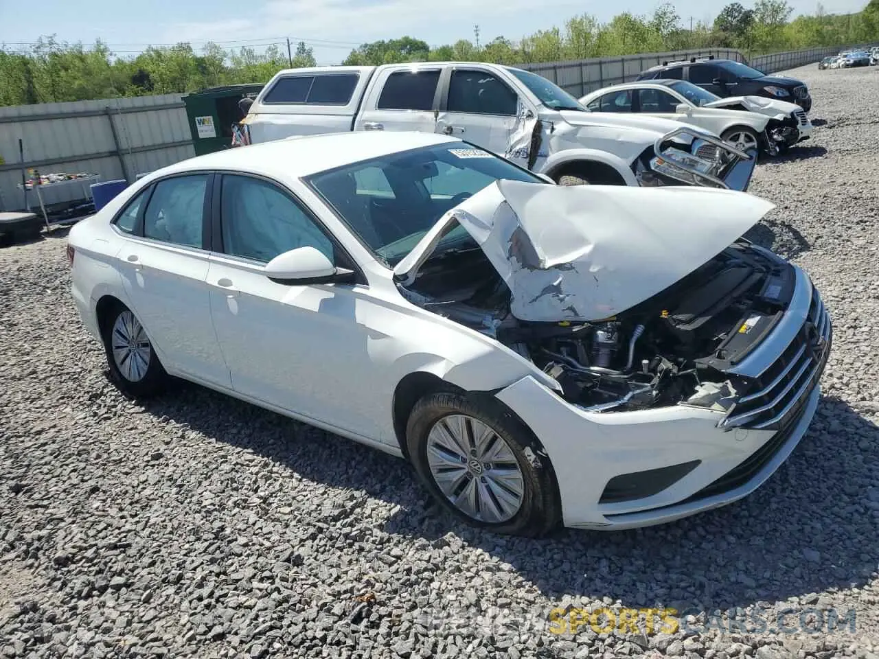 4 Photograph of a damaged car 3VWC57BU5KM111602 VOLKSWAGEN JETTA 2019