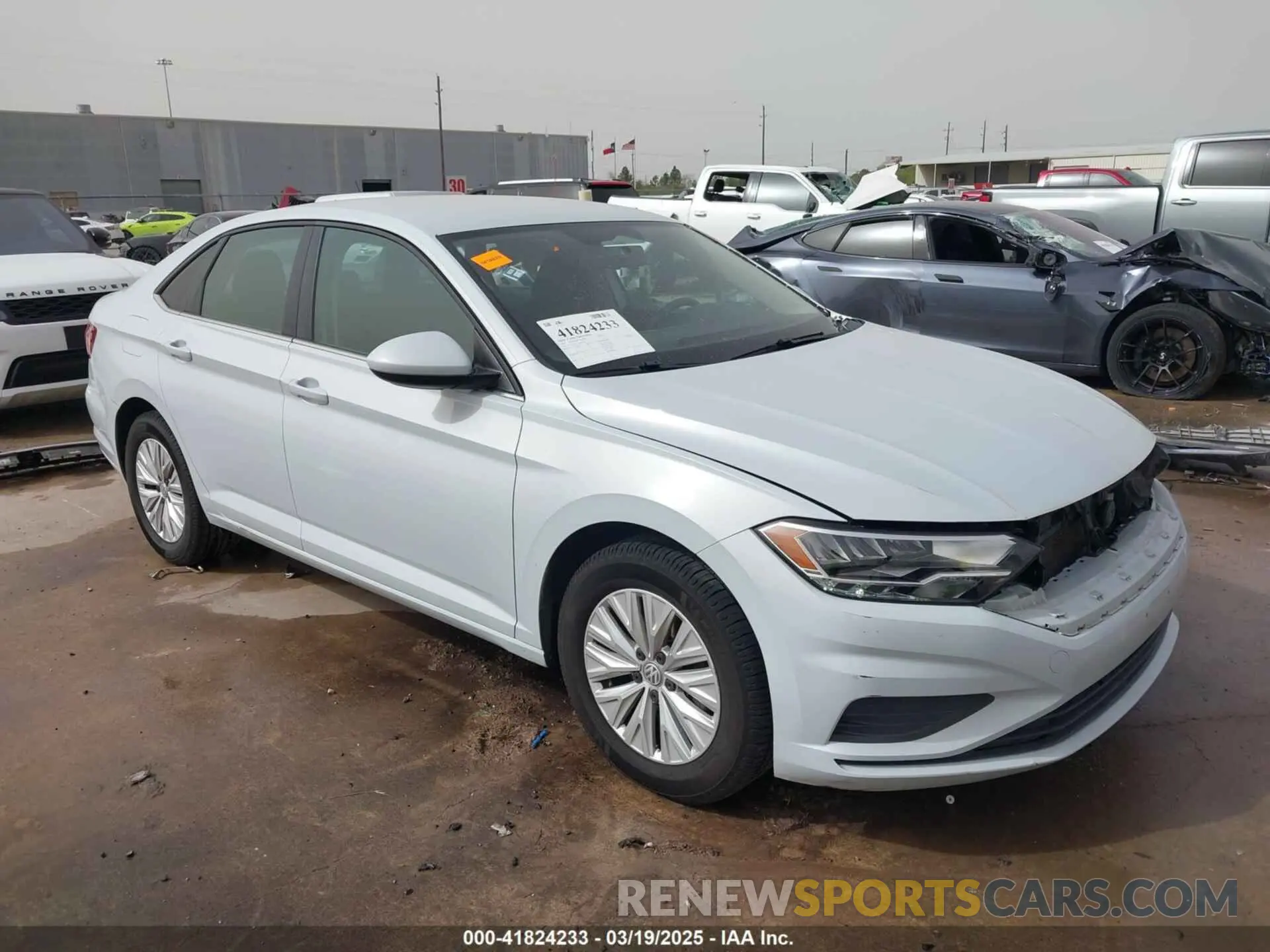 1 Photograph of a damaged car 3VWC57BU5KM131817 VOLKSWAGEN JETTA 2019