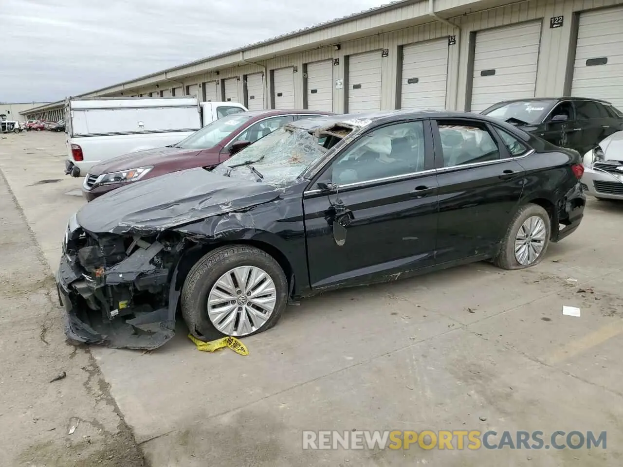 1 Photograph of a damaged car 3VWC57BU5KM170360 VOLKSWAGEN JETTA 2019