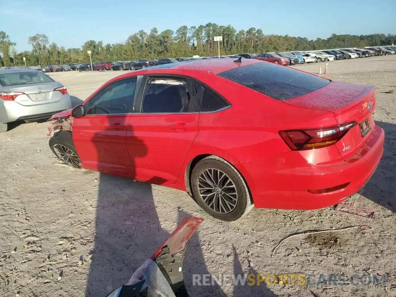 2 Photograph of a damaged car 3VWC57BU5KM174750 VOLKSWAGEN JETTA 2019