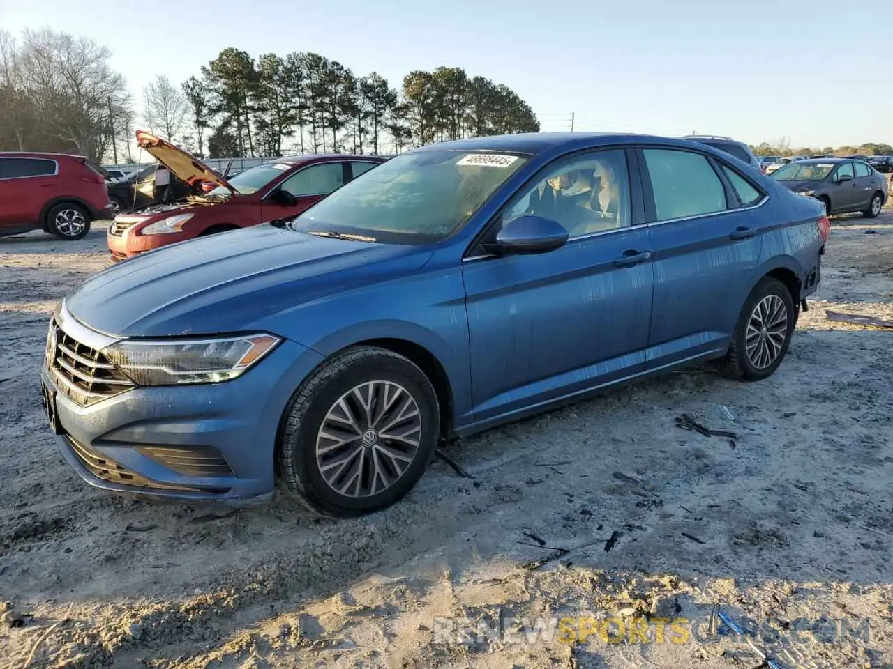 1 Photograph of a damaged car 3VWC57BU5KM193007 VOLKSWAGEN JETTA 2019
