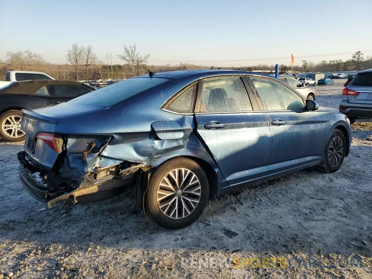 3 Photograph of a damaged car 3VWC57BU5KM193007 VOLKSWAGEN JETTA 2019