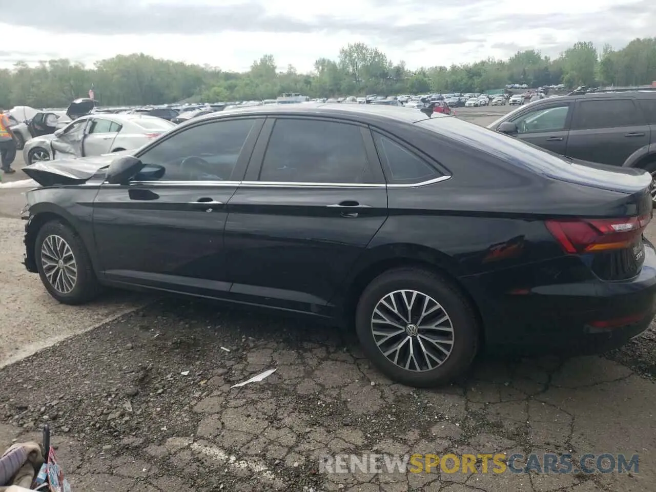 2 Photograph of a damaged car 3VWC57BU5KM202739 VOLKSWAGEN JETTA 2019