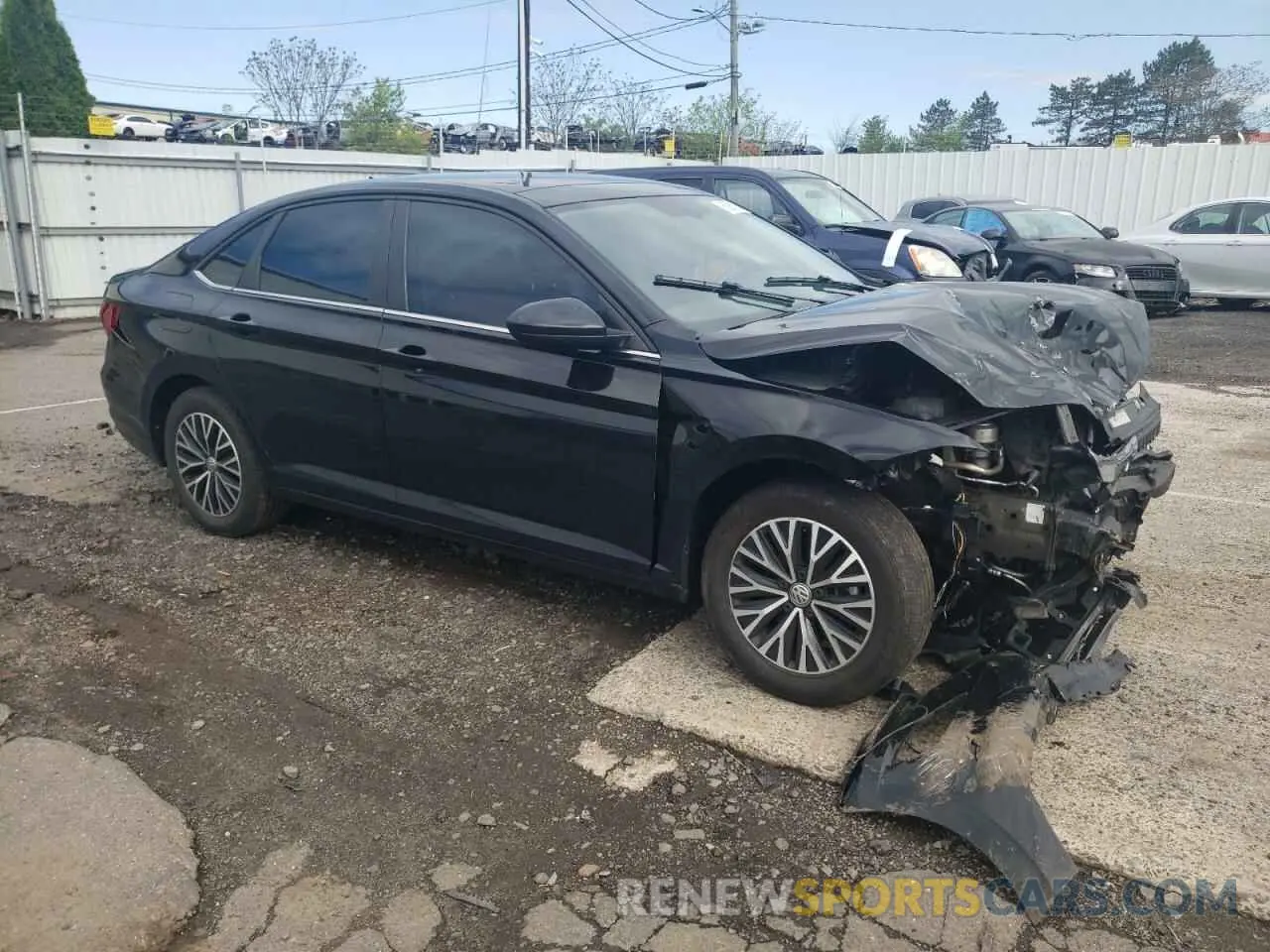 4 Photograph of a damaged car 3VWC57BU5KM202739 VOLKSWAGEN JETTA 2019