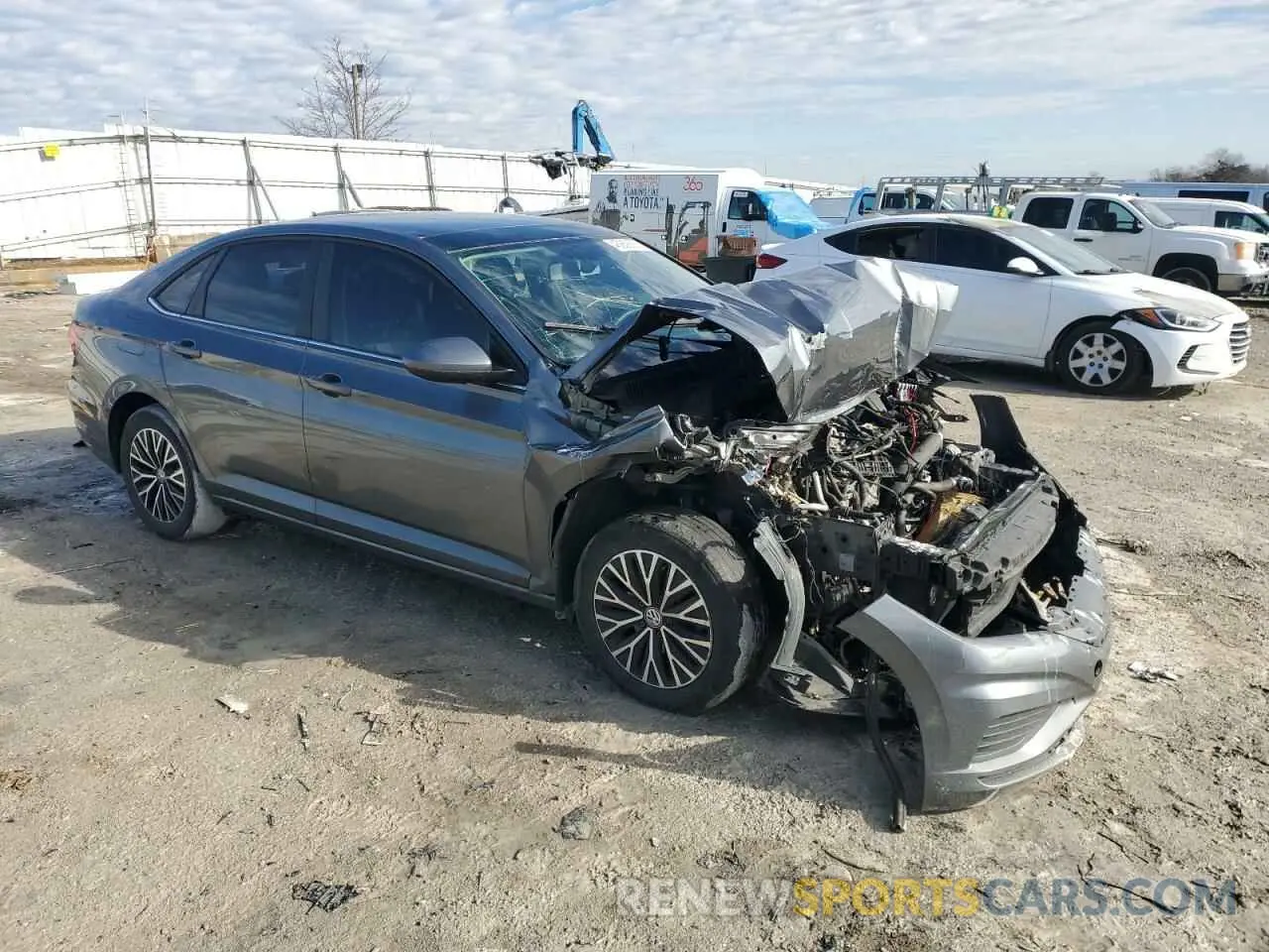 4 Фотография поврежденного автомобиля 3VWC57BU5KM216320 VOLKSWAGEN JETTA 2019
