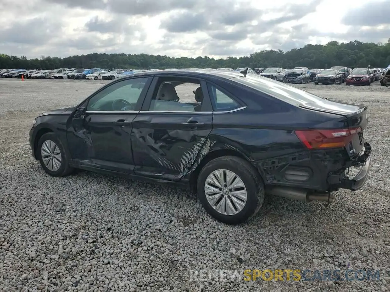 2 Photograph of a damaged car 3VWC57BU5KM224630 VOLKSWAGEN JETTA 2019