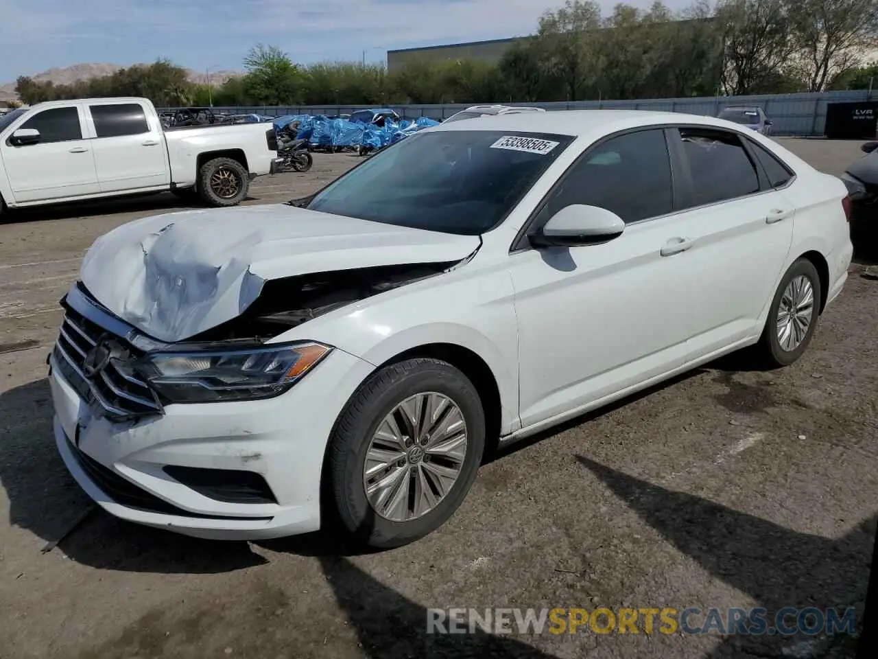 1 Photograph of a damaged car 3VWC57BU5KM229665 VOLKSWAGEN JETTA 2019