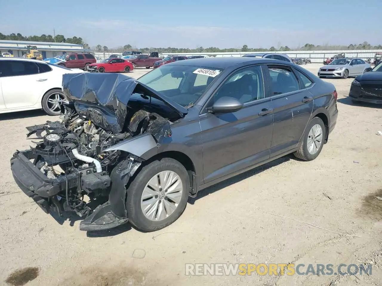 1 Photograph of a damaged car 3VWC57BU6KM048686 VOLKSWAGEN JETTA 2019