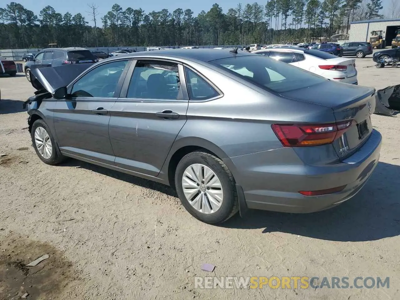 2 Photograph of a damaged car 3VWC57BU6KM048686 VOLKSWAGEN JETTA 2019