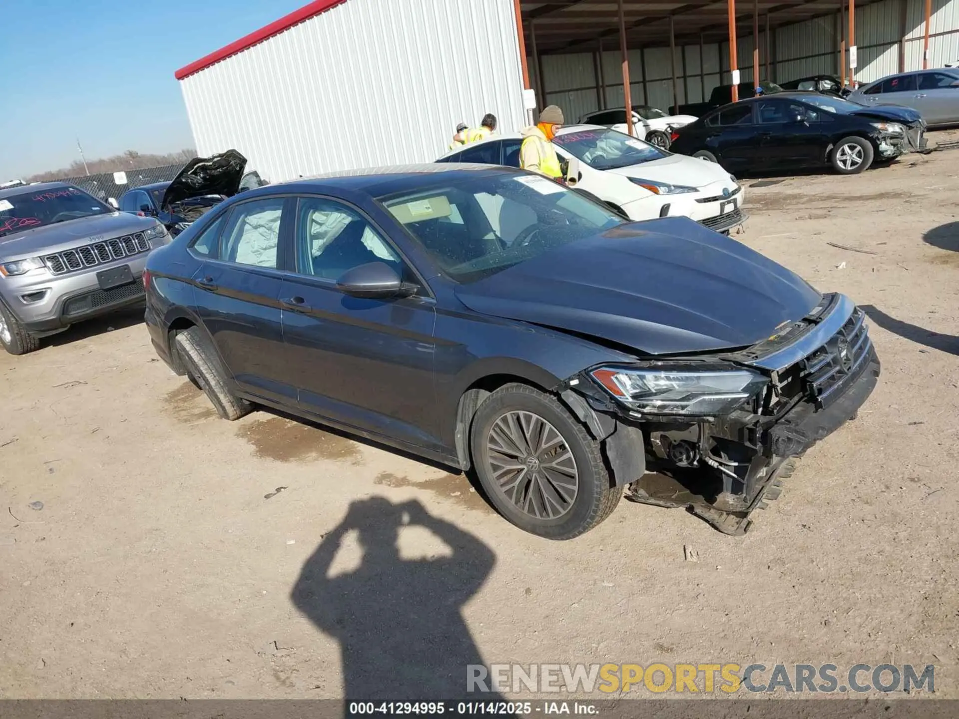 1 Photograph of a damaged car 3VWC57BU6KM061051 VOLKSWAGEN JETTA 2019