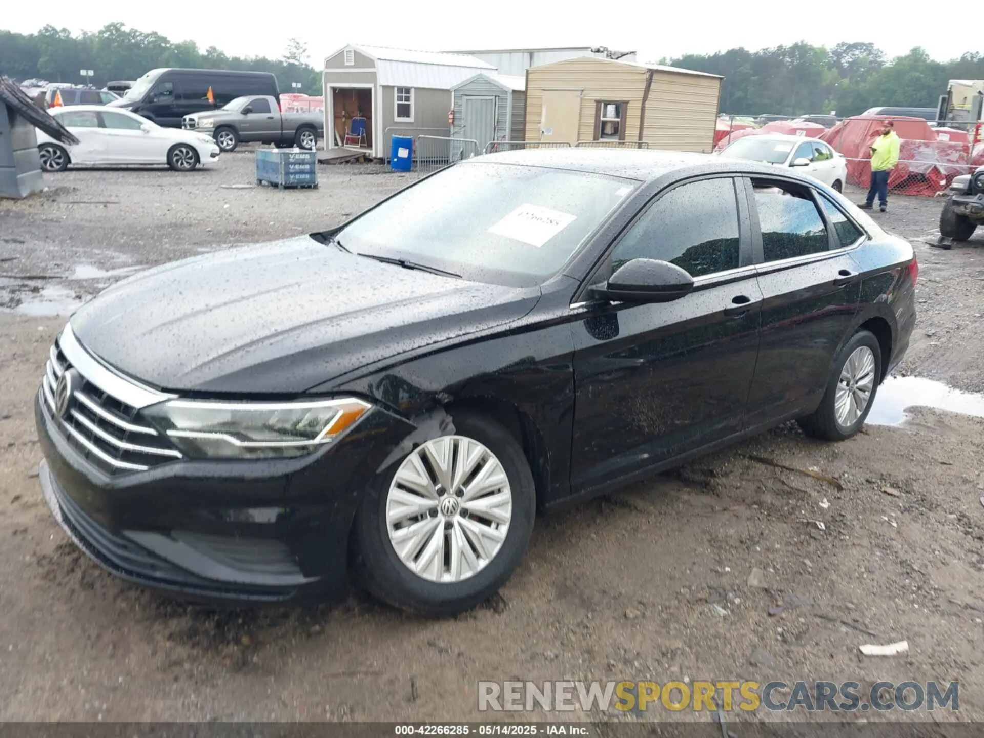 2 Photograph of a damaged car 3VWC57BU6KM066573 VOLKSWAGEN JETTA 2019