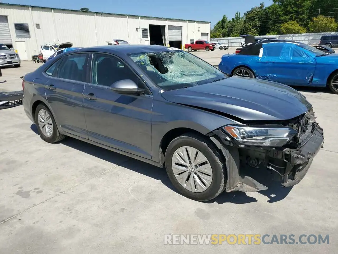 4 Photograph of a damaged car 3VWC57BU6KM123581 VOLKSWAGEN JETTA 2019