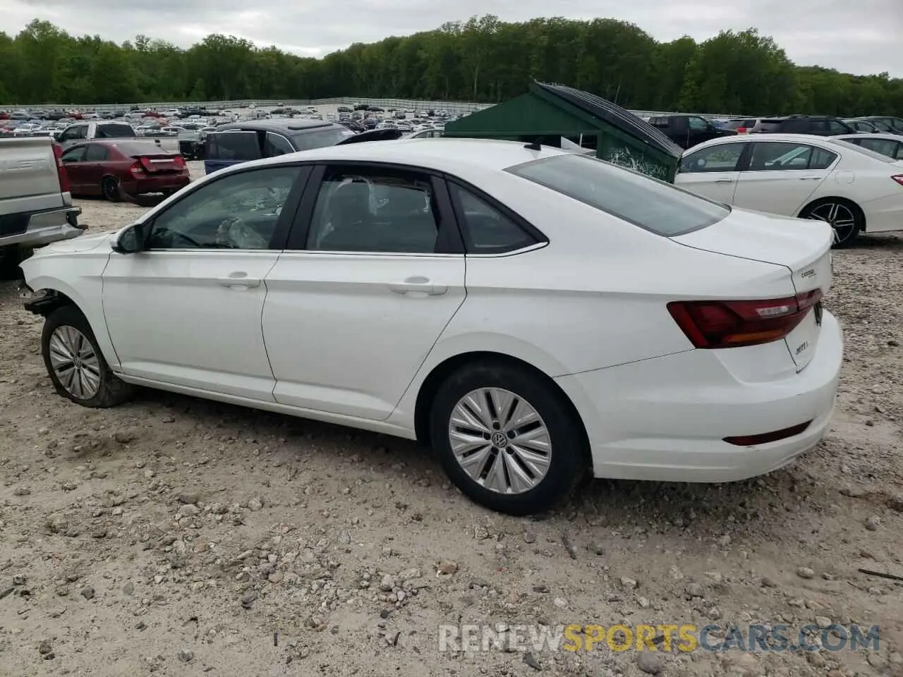 2 Photograph of a damaged car 3VWC57BU6KM222434 VOLKSWAGEN JETTA 2019
