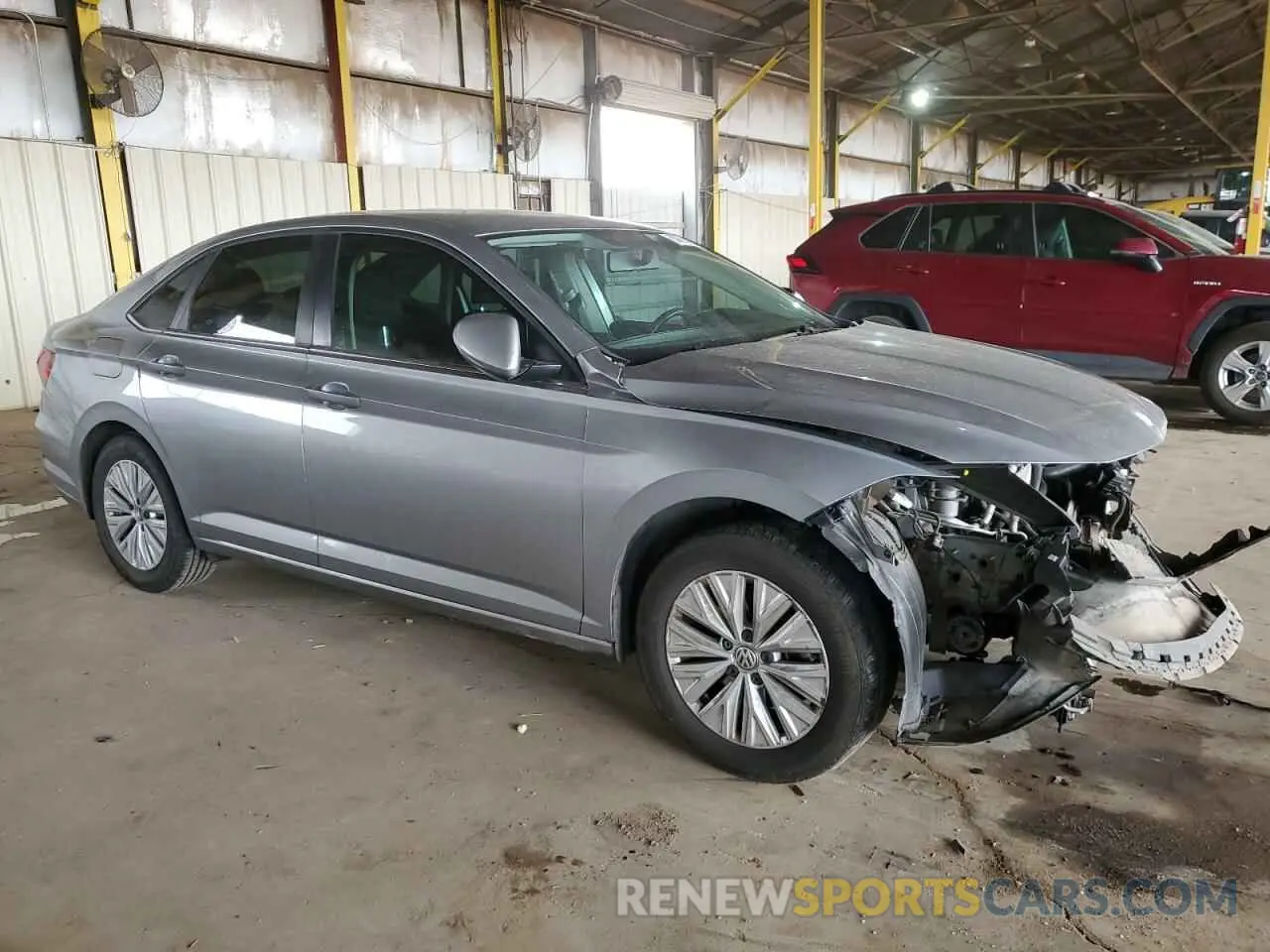 4 Фотография поврежденного автомобиля 3VWC57BU6KM255532 VOLKSWAGEN JETTA 2019