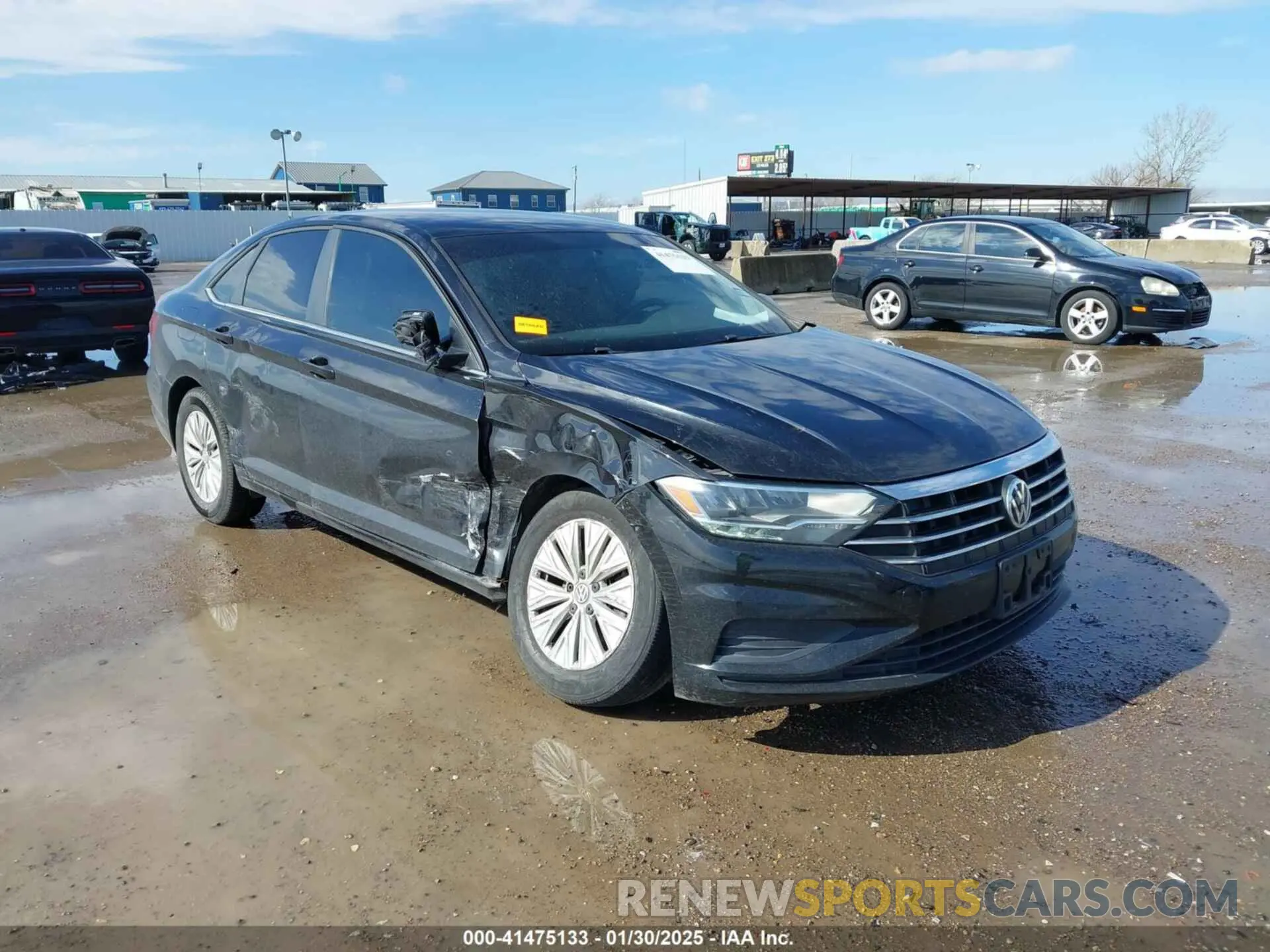 1 Фотография поврежденного автомобиля 3VWC57BU6KM271343 VOLKSWAGEN JETTA 2019