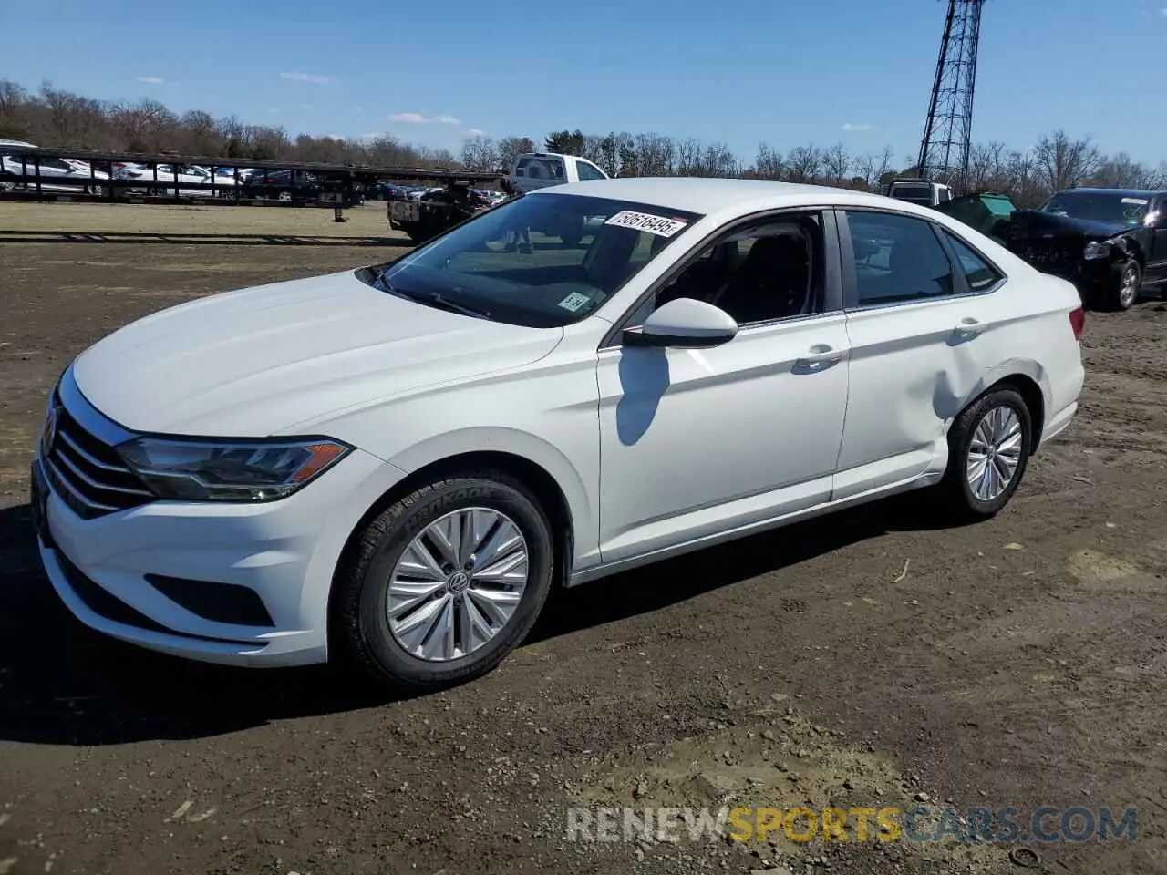 1 Photograph of a damaged car 3VWC57BU7KM178654 VOLKSWAGEN JETTA 2019