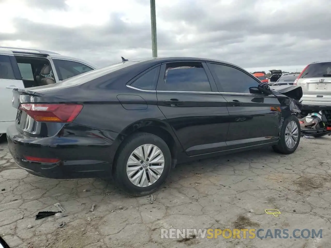 3 Фотография поврежденного автомобиля 3VWC57BU7KM224015 VOLKSWAGEN JETTA 2019